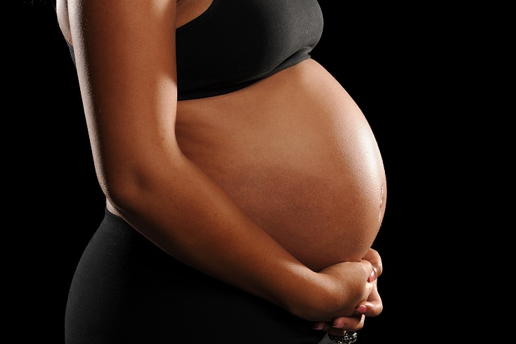 Pregnant Black Woman